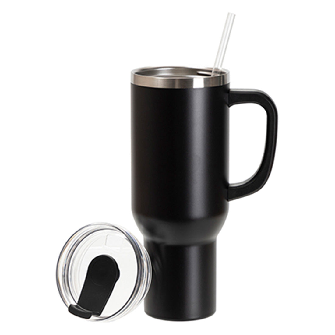 40oz/1200ml Engraving Stainless Steel Travel Tumbler w/ Straw - Joto Imaging Supplies